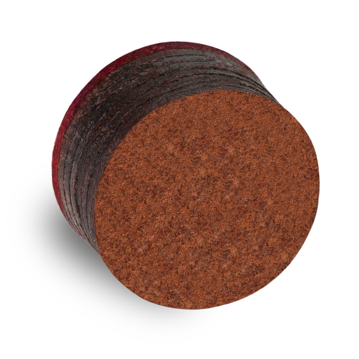 Hard Laminated Pool Cue Tip | 7-Layer Laminated Billiard Tip, 13–14 mm