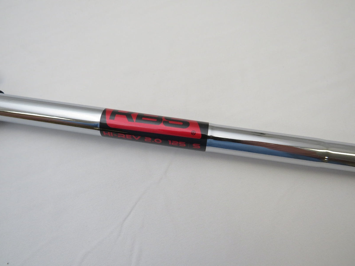 Left-Handed Cobra SnakeBite SB Raw 56° Sand Wedge KBS Hi-Rev 2.0 Steel Shaft