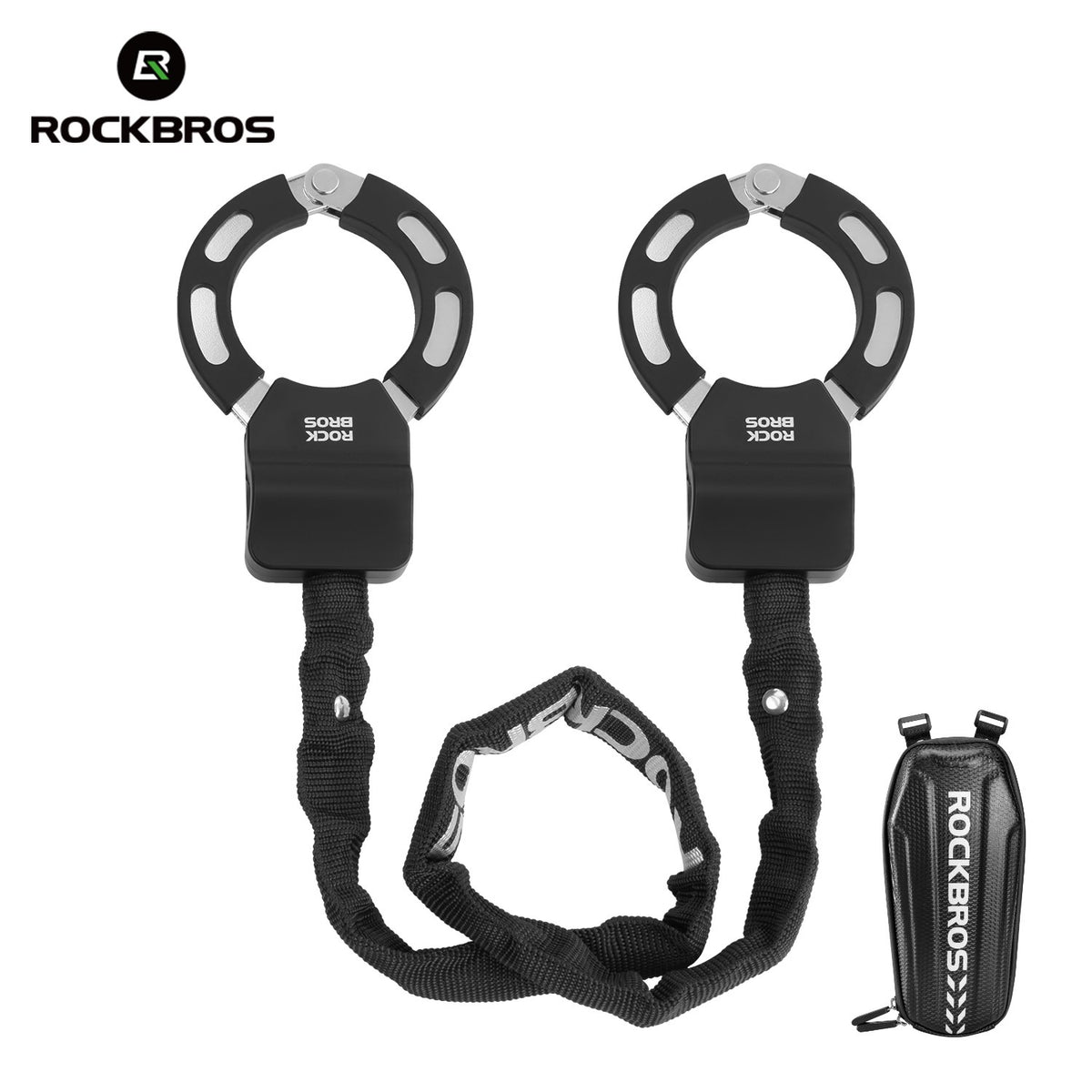 Scooter Lock with Waterproof Chain and Bike Chain Lock & Keys