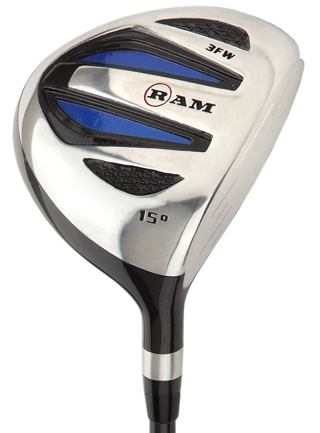 Mens Graphite Golf Wood Set with Driver 3 & 5 Woods Headcovers Included