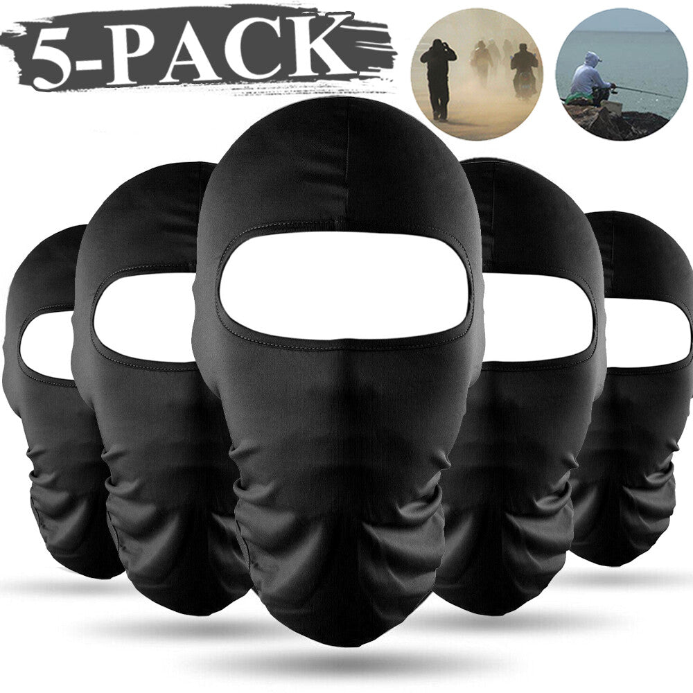 Lightweight Tactical Balaclava Mask Set for Skiing Motorcycling and Outdoor Sports