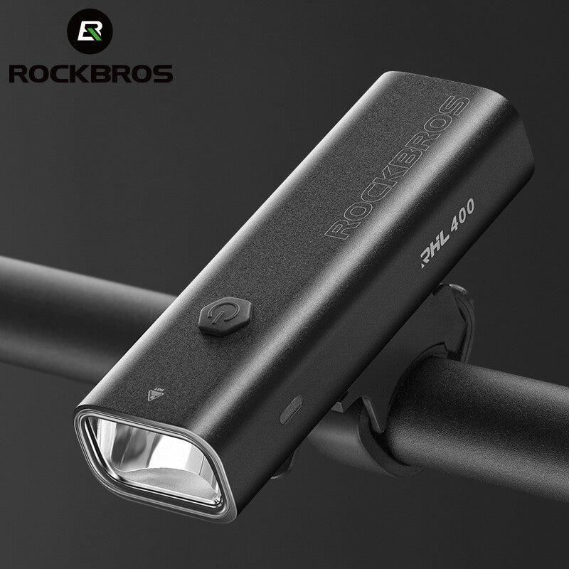 400LM USB Rechargeable Bike Headlight Waterproof Cycling Front Light