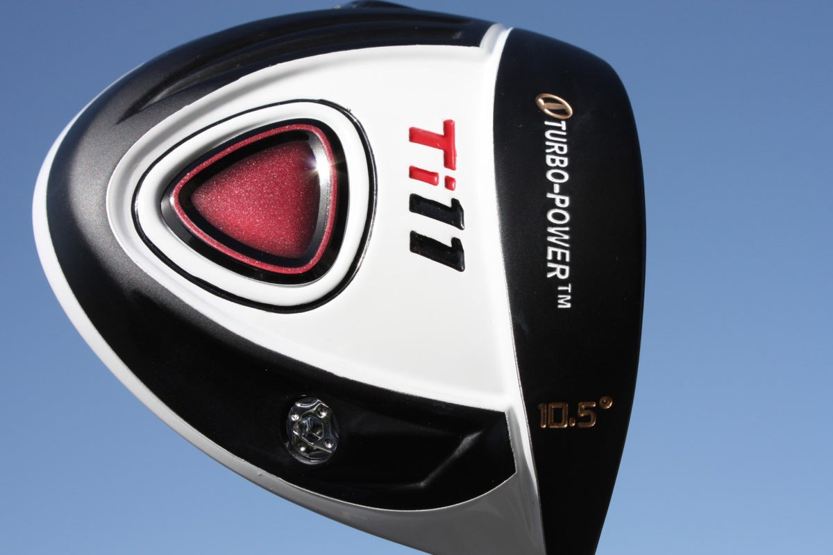 Ladies 43 Inch Titanium Golf Driver - 12° Loft, Forgiving White Finish