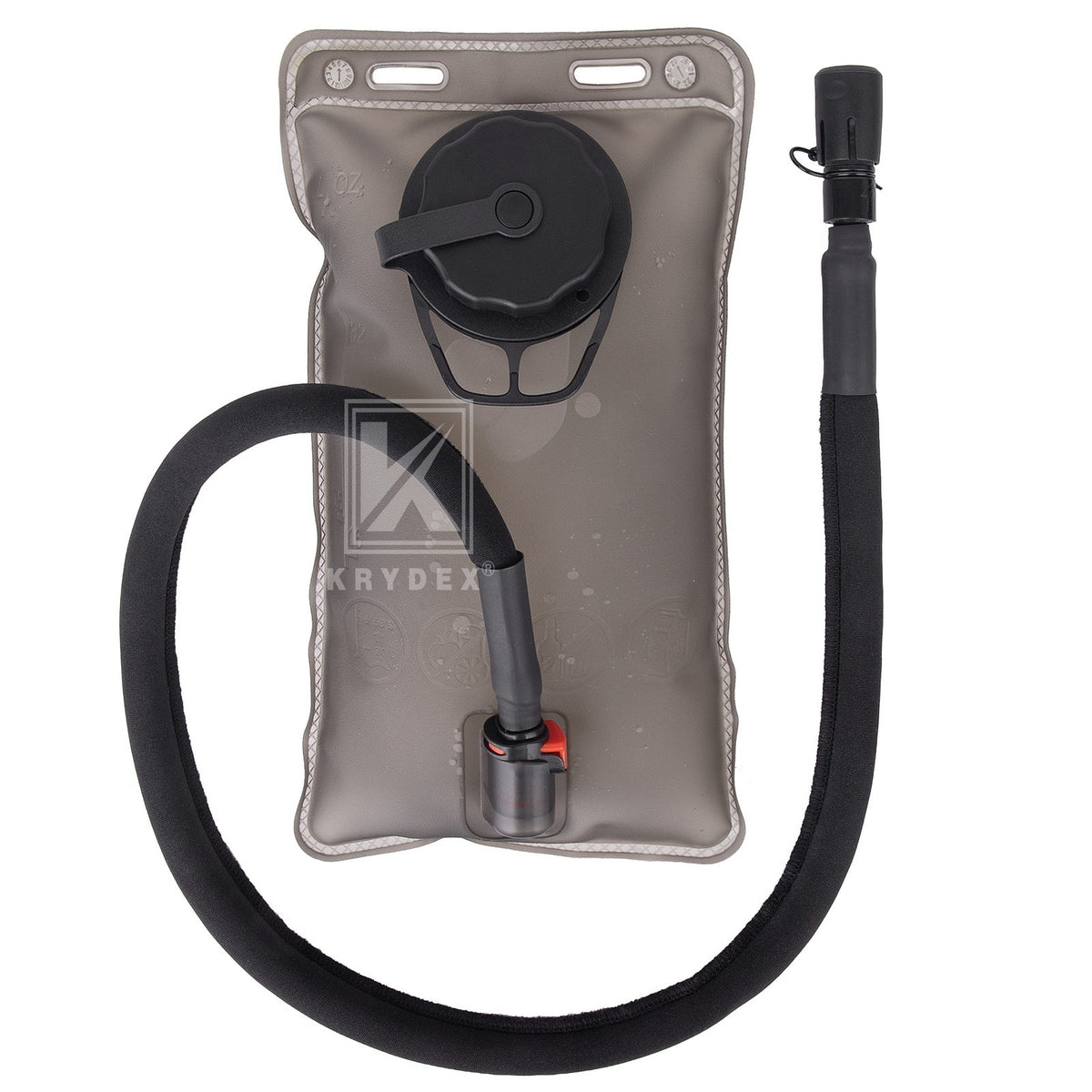 Tactical Hydration Pack with 1L Bladder and MOLLE for Hiking & Combat