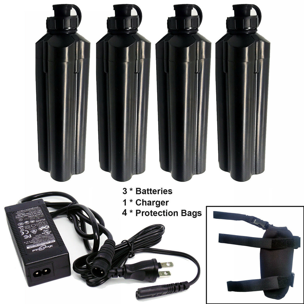 Electric Fishing Reel Battery and Charger Kit for Daiwa Tanacom 1000 750