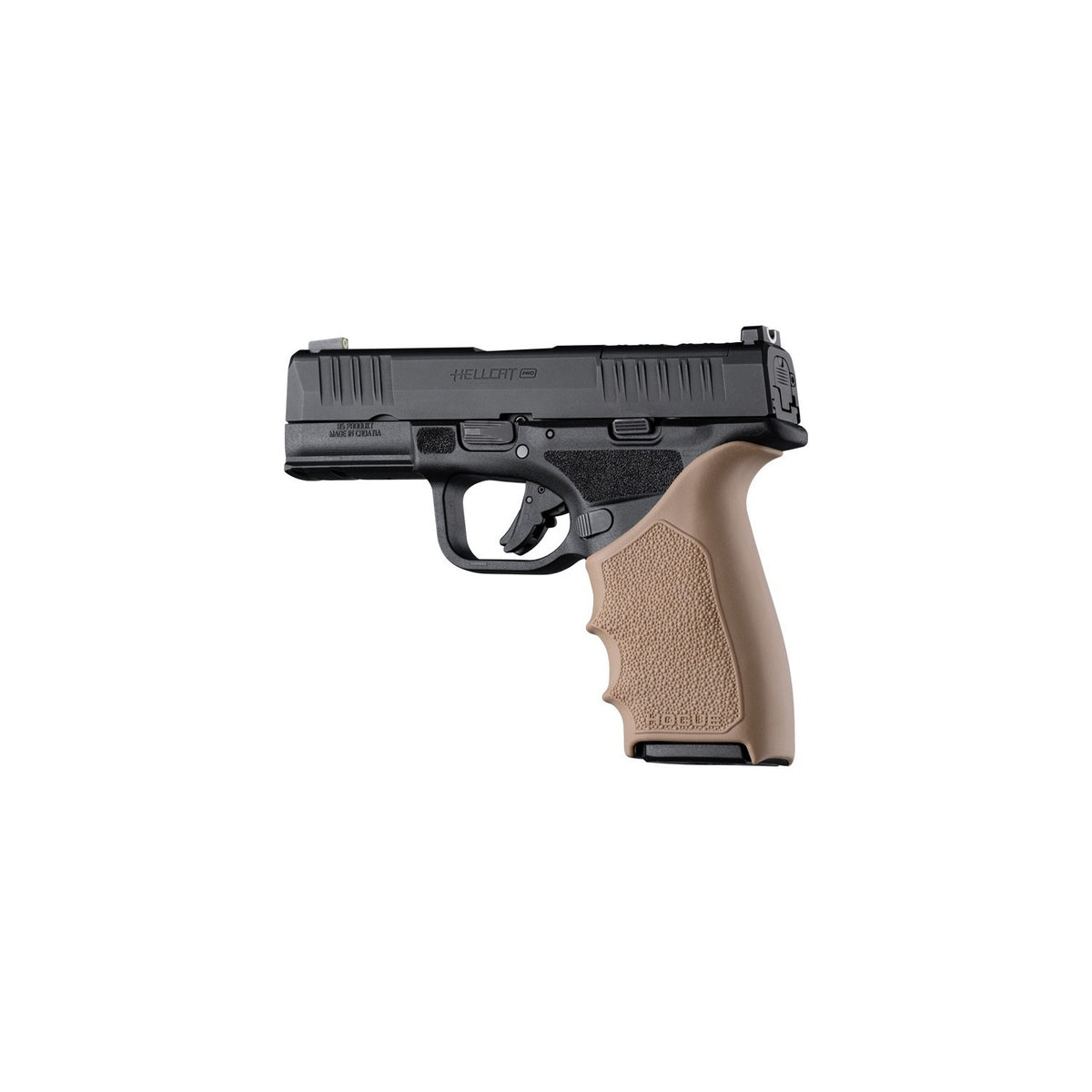 Pistol Grip Sleeve for Springfield Hellcat Pro - Non-Slip Handall Beavertail