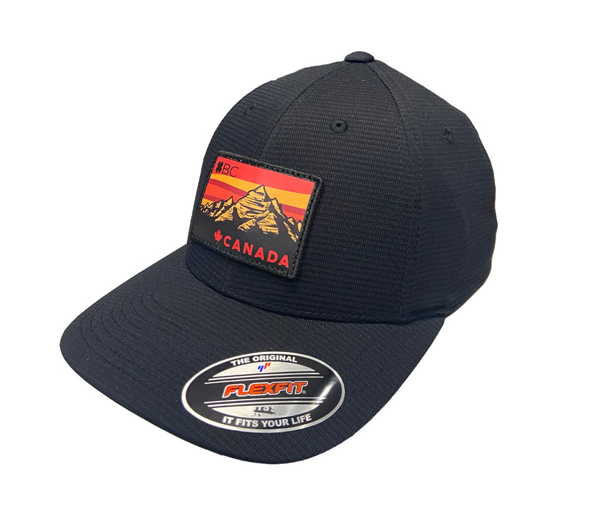 Black Clover Fitted Golf Hat - Black Canada Resident S/M Cap