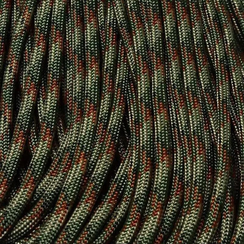550 Paracord Mountain Camo 100 FT USA Made Nylon Utility Cord