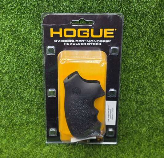 Hogue Rubber Monogrip for Colt Cobra D-Frame Revolvers - Non-Slip Grip, Finger Grooves