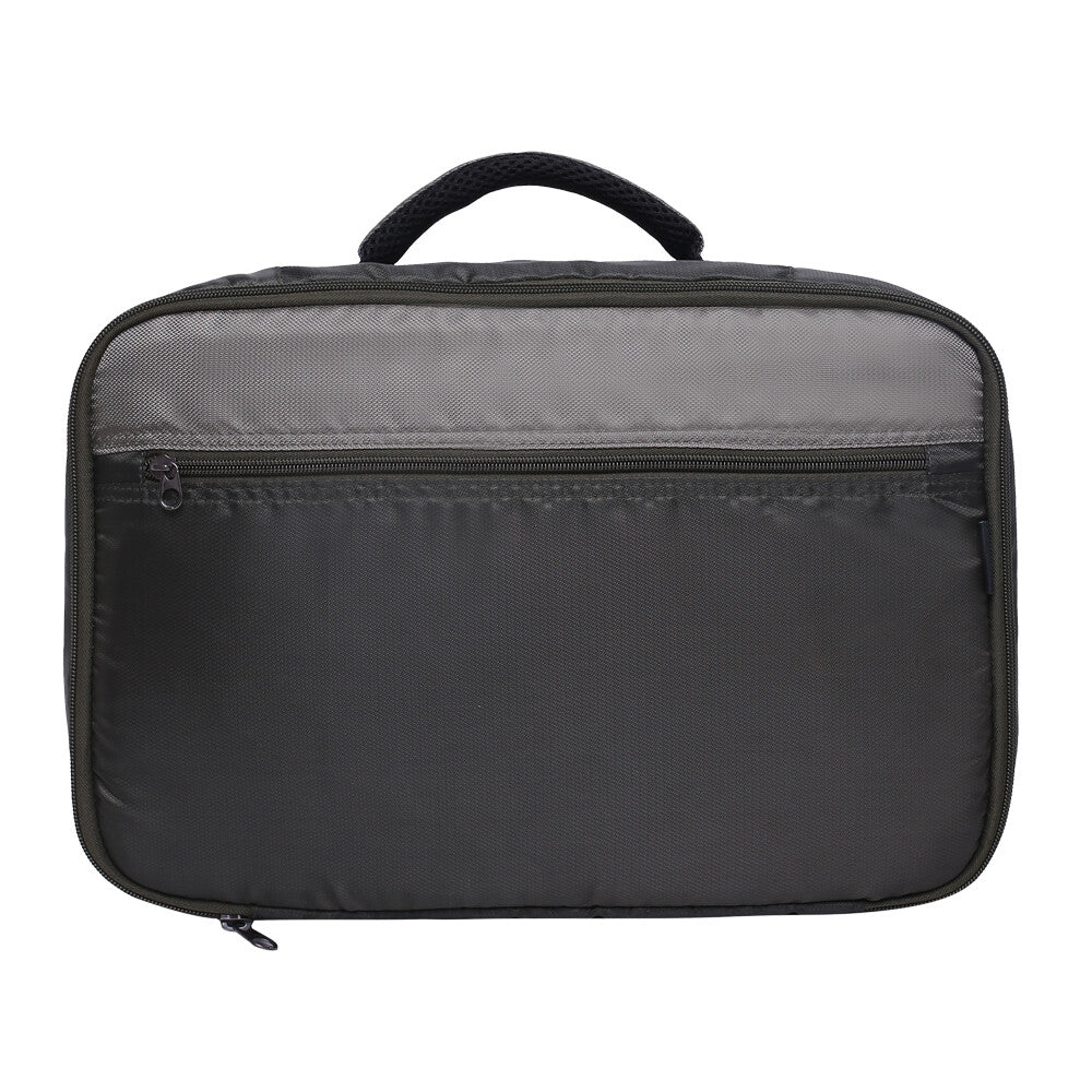 Fishing Reel Case with Mesh Pockets and Adjustable Compartments - Durable Reel Storage