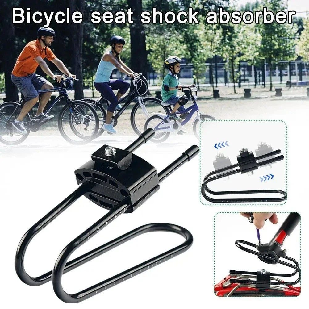 Bike Seat Shock Absorber Alloy Suspension for Bicycle Comfort and Durability