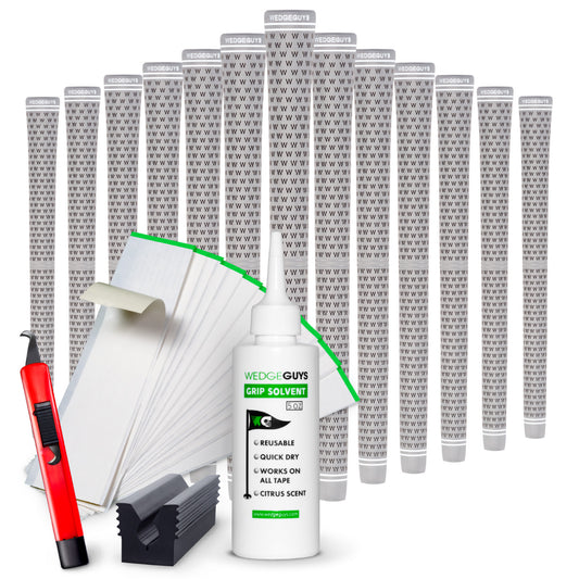 Golf Grip Kit with 13 Velvet W Traction Control Grips & Accessories