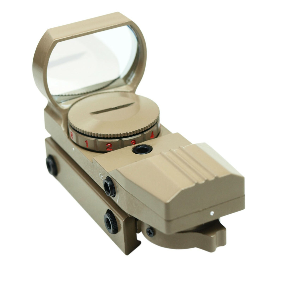 Tactical Holographic with Red/Green Dot & Rail Mount - Tan