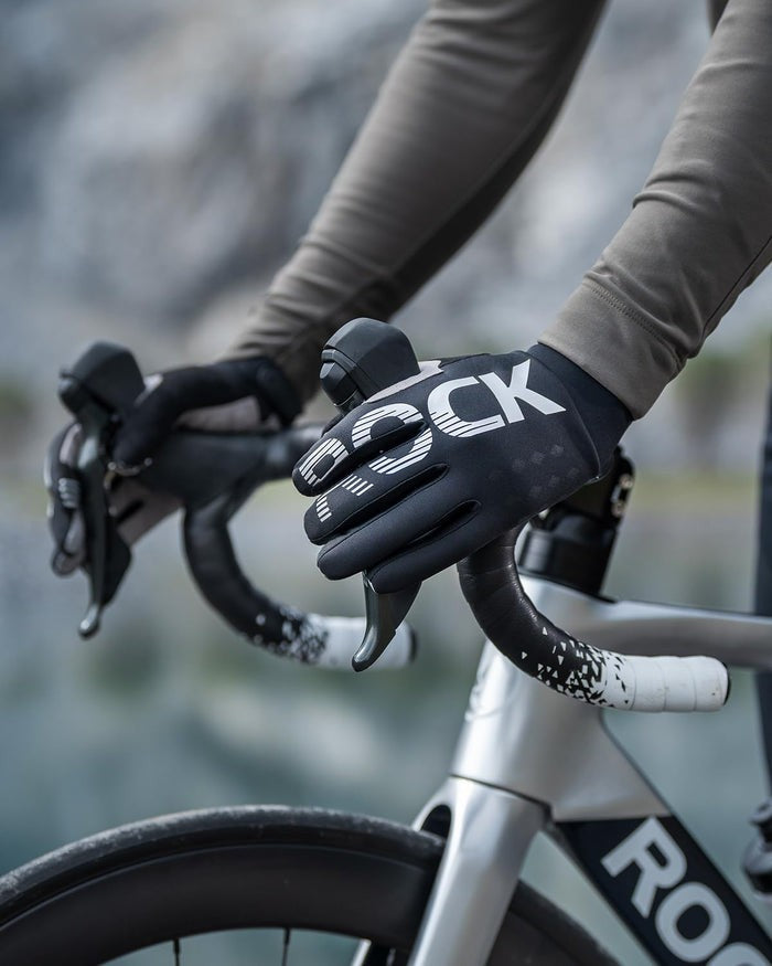 Winter Cycling Gloves Thermal Fleece Windproof Full Finger Bike Gloves