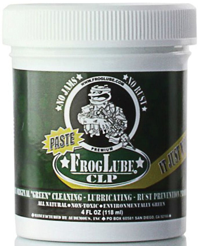 FrogLube CLP Paste 4 oz Jar - All-Natural Rust Prevention & Lubricant