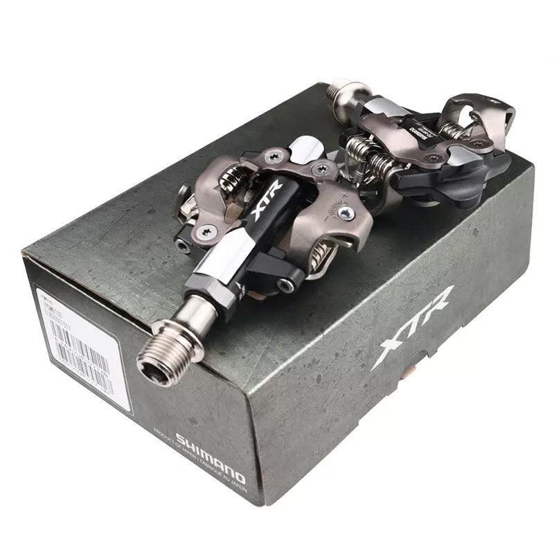 Shimano XTR PD-M9100 SPD MTB XC Race Pedals Set with Cleats