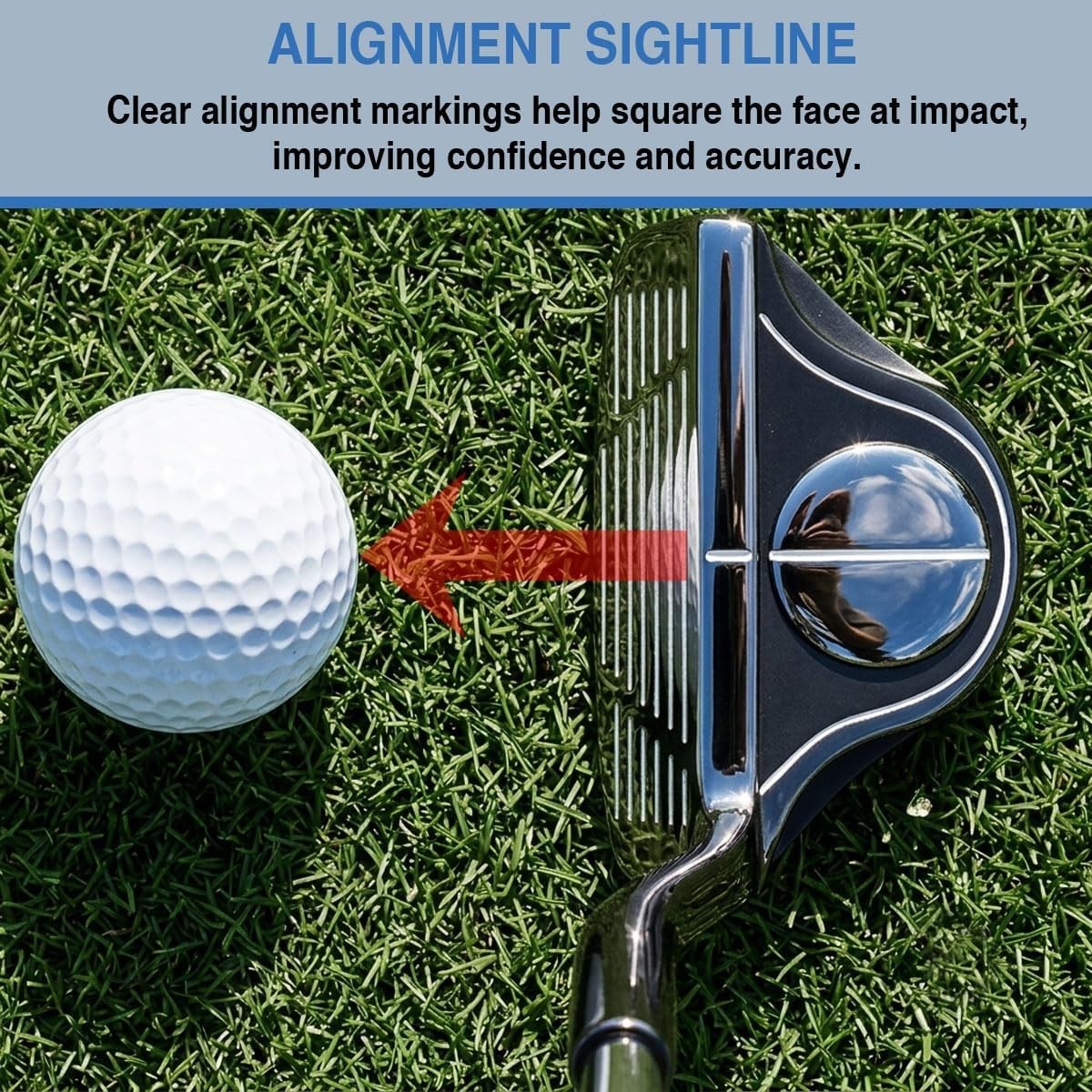 Golf Chipper 35° Loft Back-Weighted Short Game Club for Better Accuracy