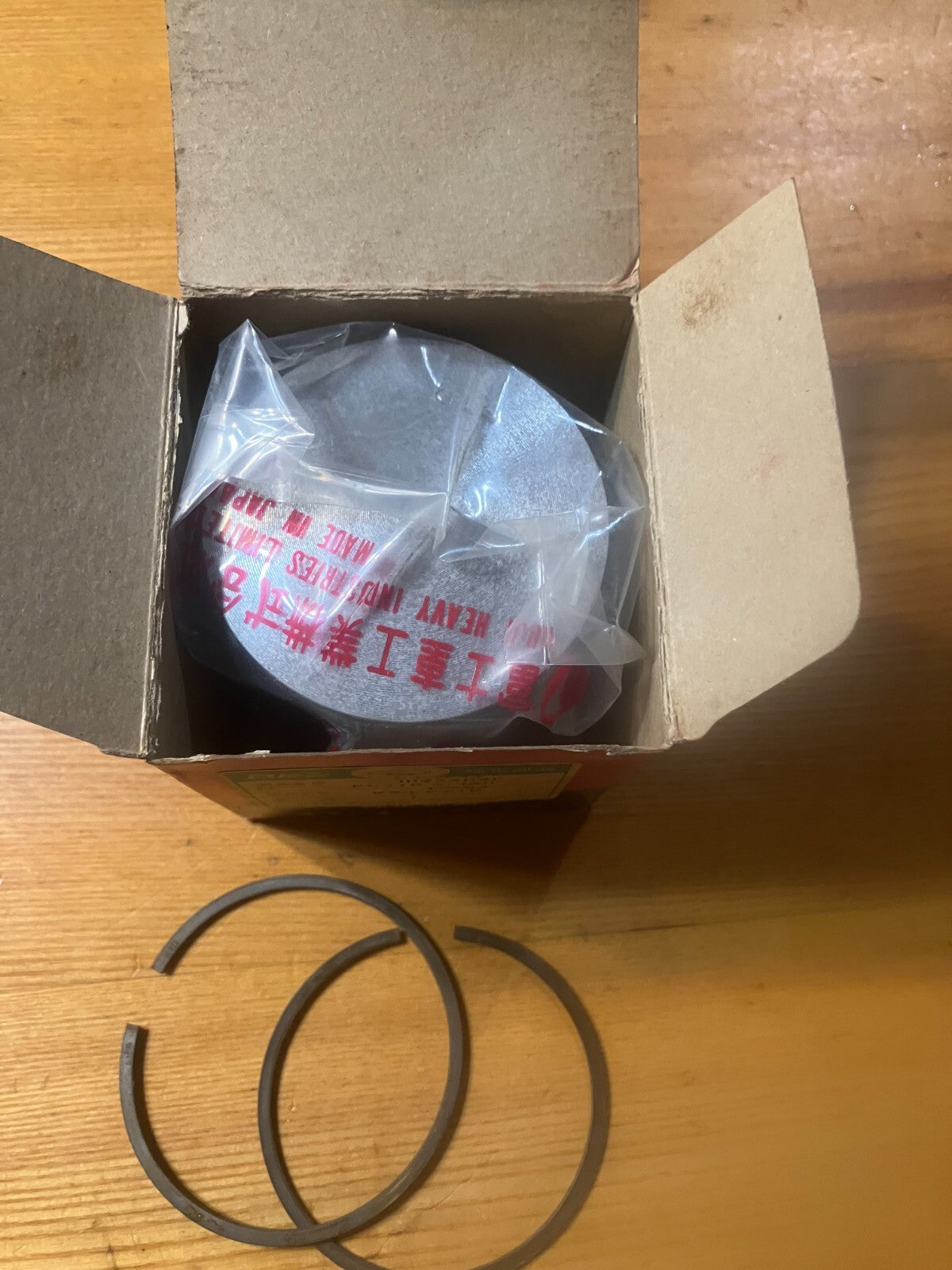 Vintage Polaris NOS Piston Rings Set for 372 744 Engines - 69 Mustang, Charger, Colt, Voyager