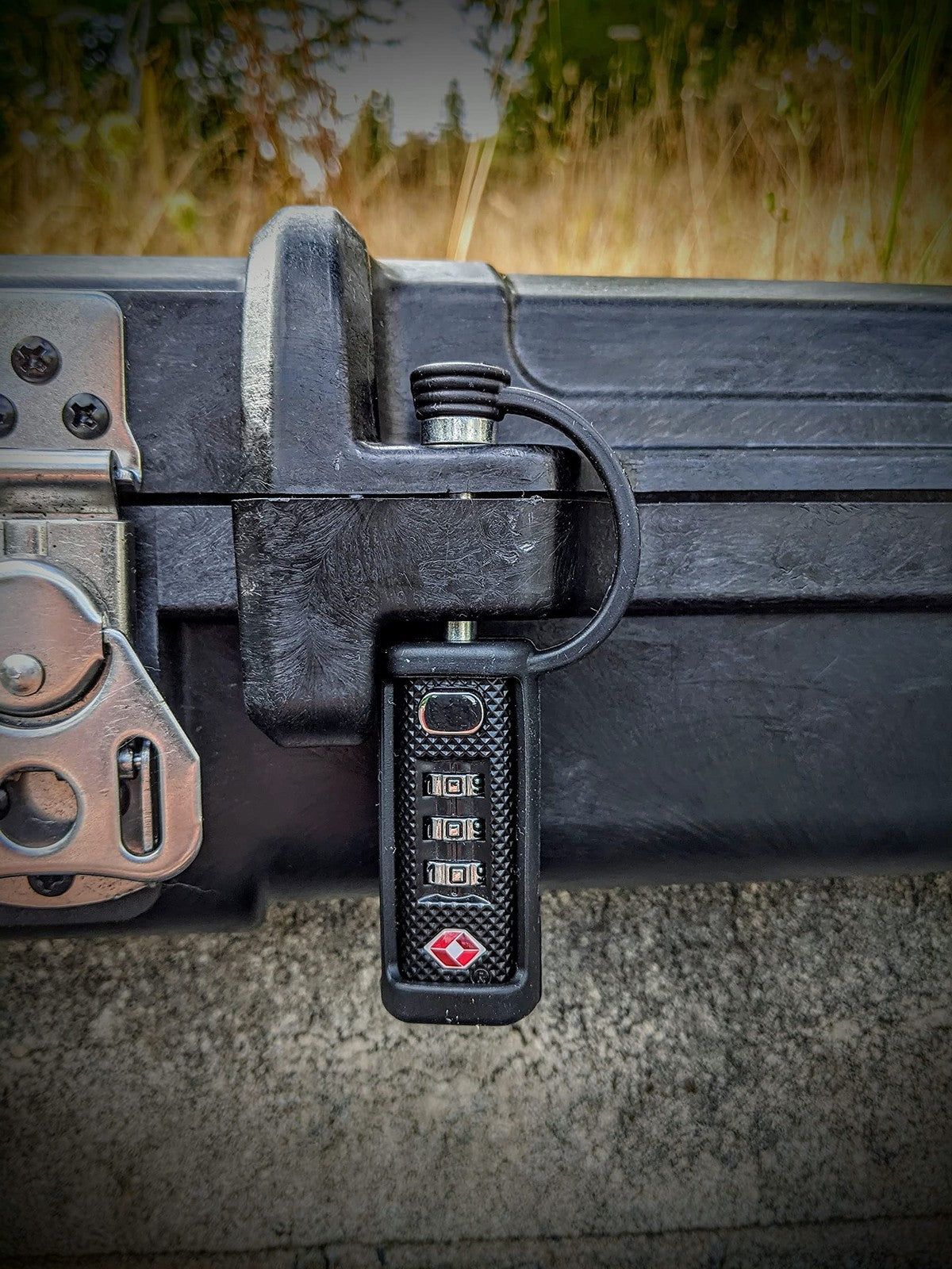 TSA Approved Handgun Case Lock - Durable Cut-Resistant Firearm Lock