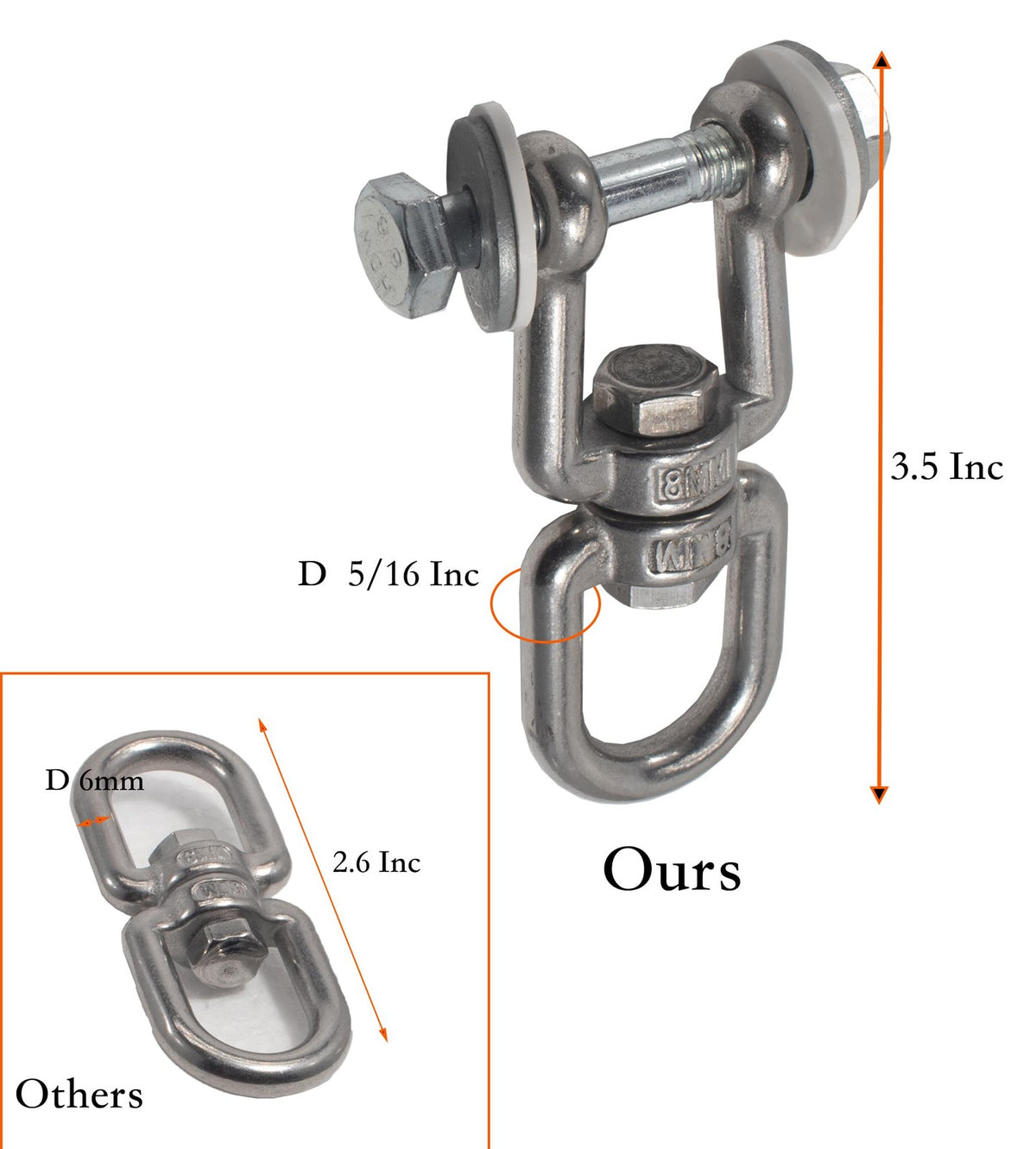 Heavy Duty Punching Bag Hanger Ceiling Mount Reinforced Steel Support 300 Lbs