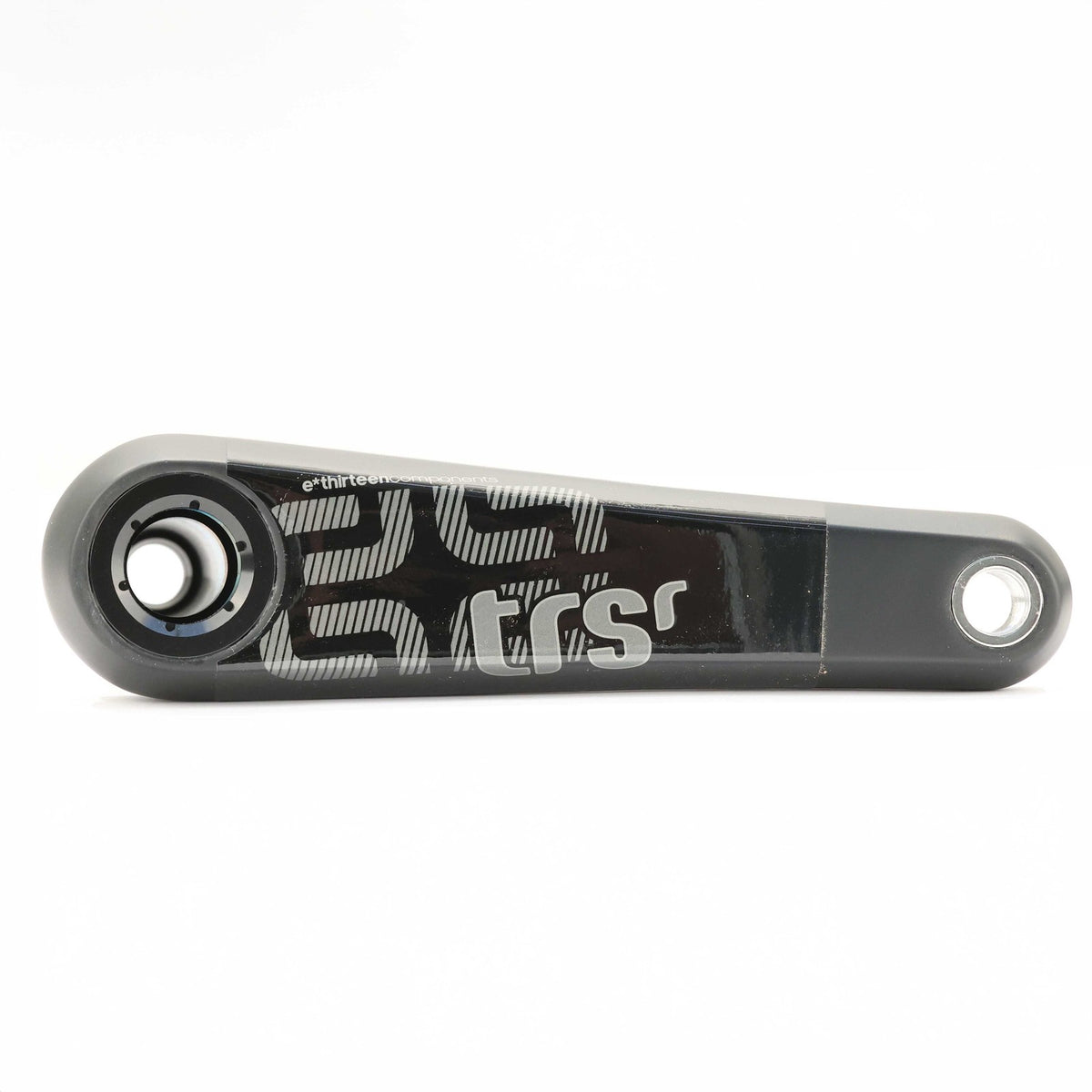e*thirteen TRS Race Carbon MTB Crankset 175mm 30T Boost Gen 4 Black