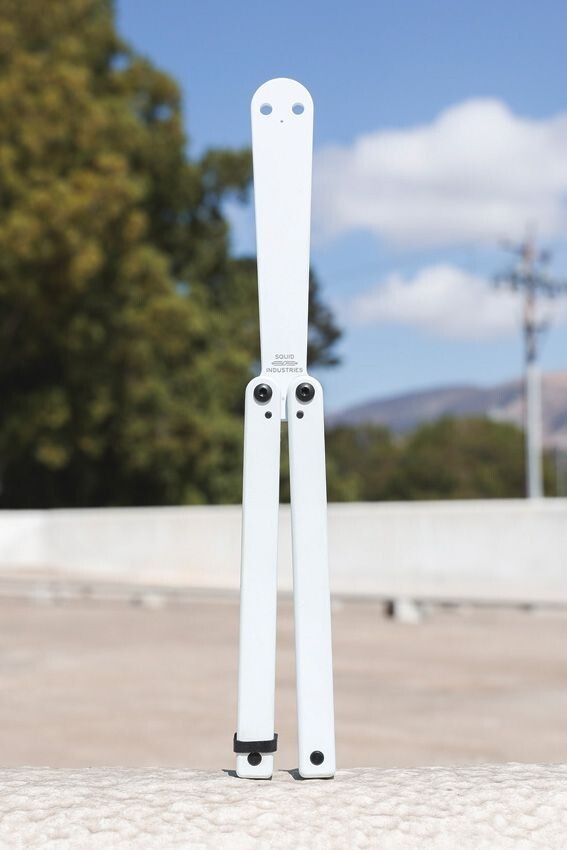 Squid Industries Squiddy Trainer White Polymer Practice Knife with Rounded Tip