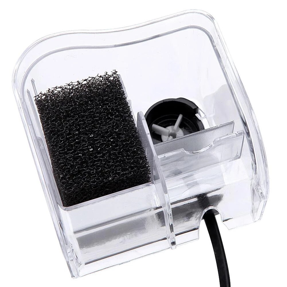 External Water Filter for Aquarium Fish Tank with Oxygenation Cascade Flow