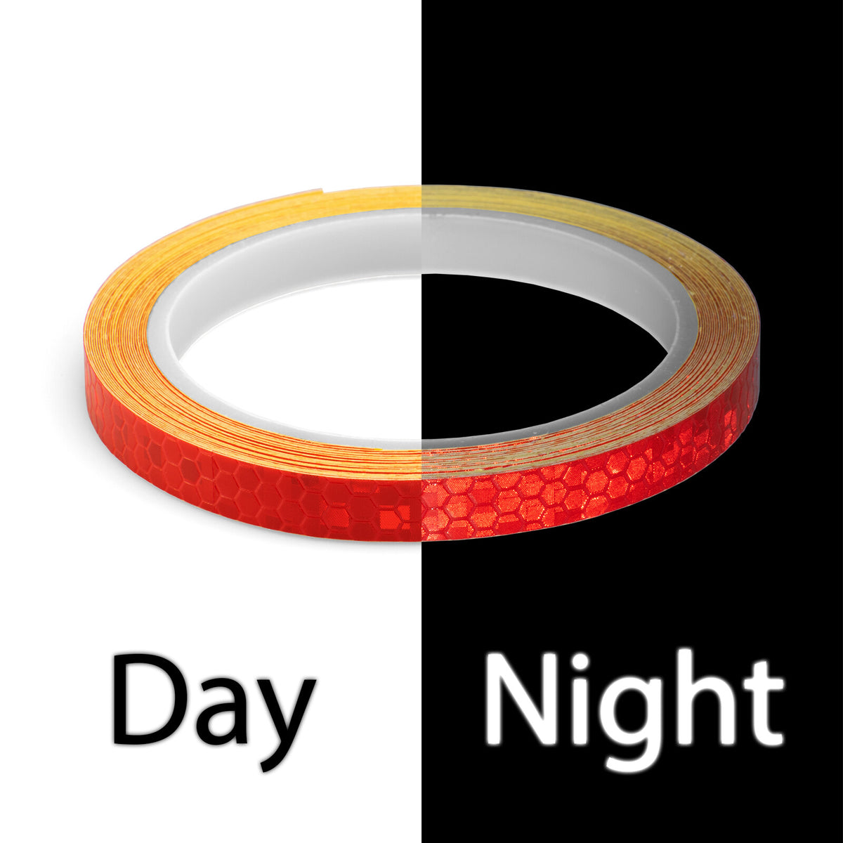Reflective Safety Tape 26FT Roll Self-Adhesive Pinstripe Decal for Vehicles & Outdoor Gear