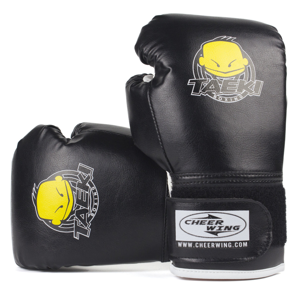Kids Boxing Gloves 4oz PU Leather Sparring Training MMA Gloves for Children 5-10 Years