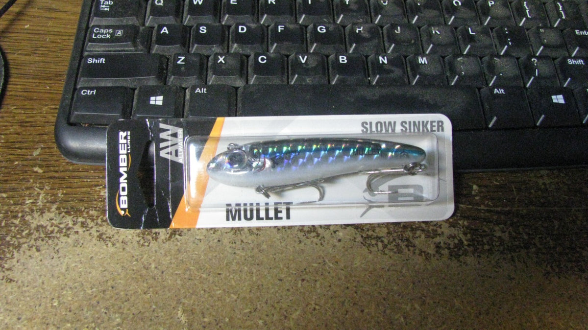 Saltwater Mullet Crankbait 5/8 oz Allwater Fishing Lure - Silver Mullet