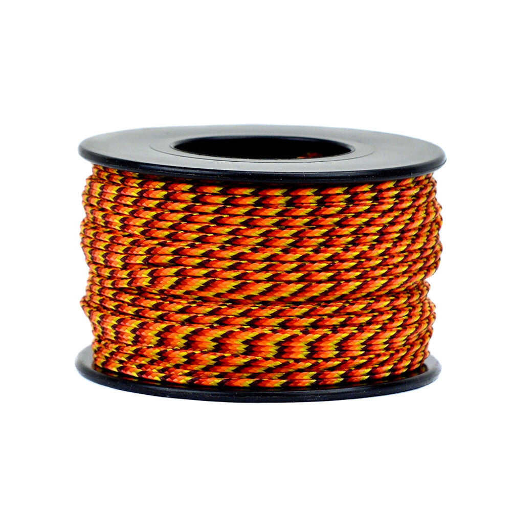 Micro Paracord 125 Ft Spool - Strong Nylon Utility Cord for Crafts & Outdoor Use
