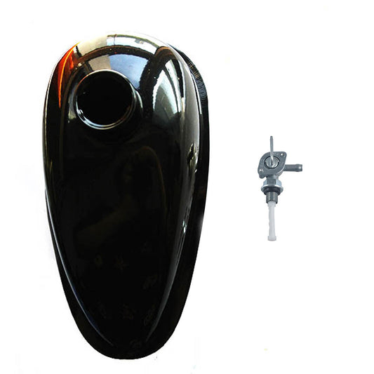 Motorized Bicycle Gas Tank with Cap and Petcock - 2L, 3L, 4L Capacity