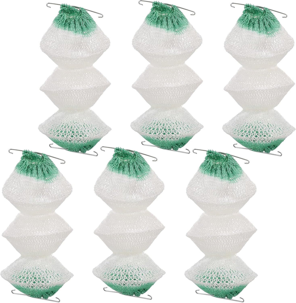 6 Pcs Propane Lantern Gas Mantles with Clips for Camping and Outdoor Use