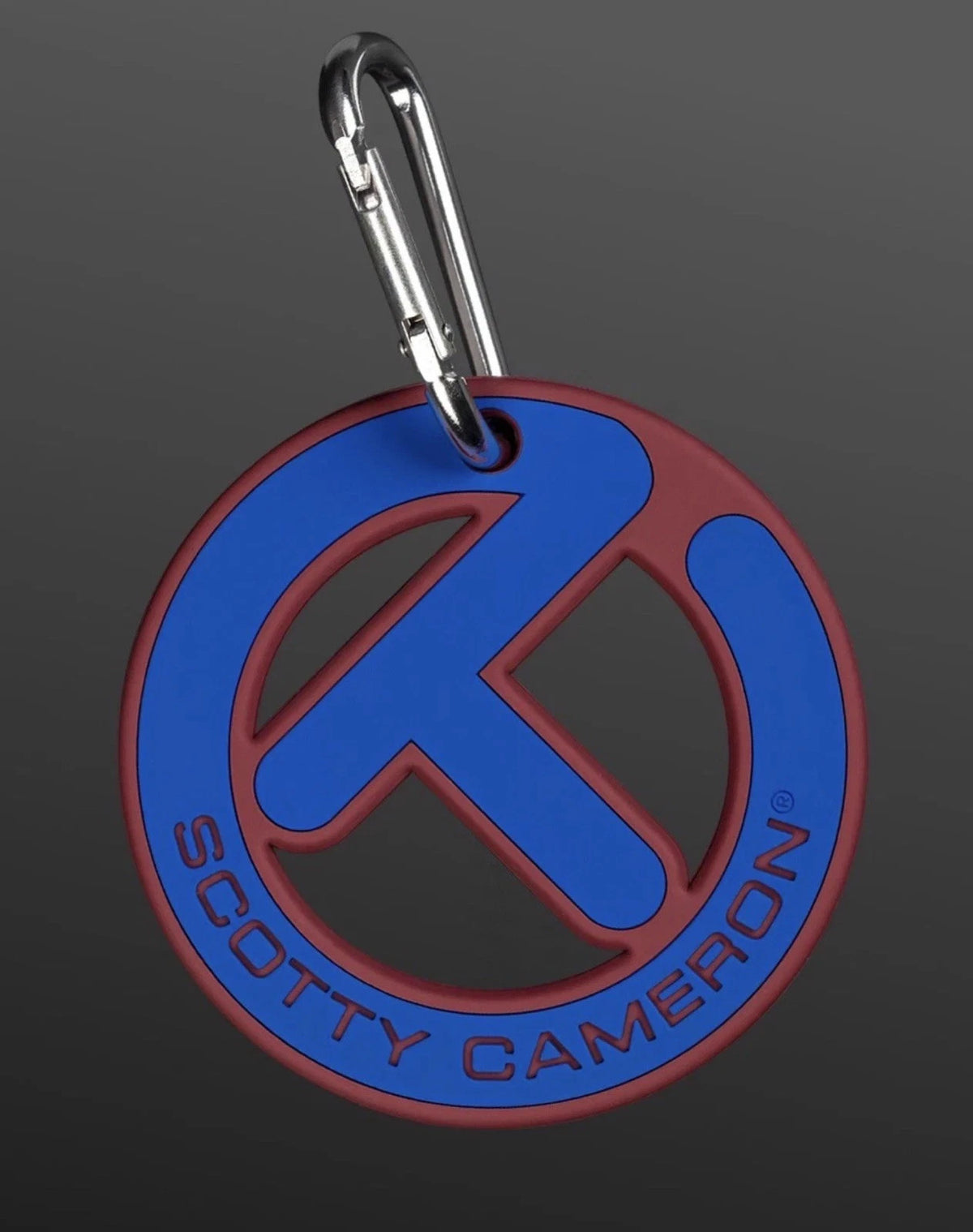 Scotty Cameron Circle T Putting Disc Rubber Practice Target with Carabiner