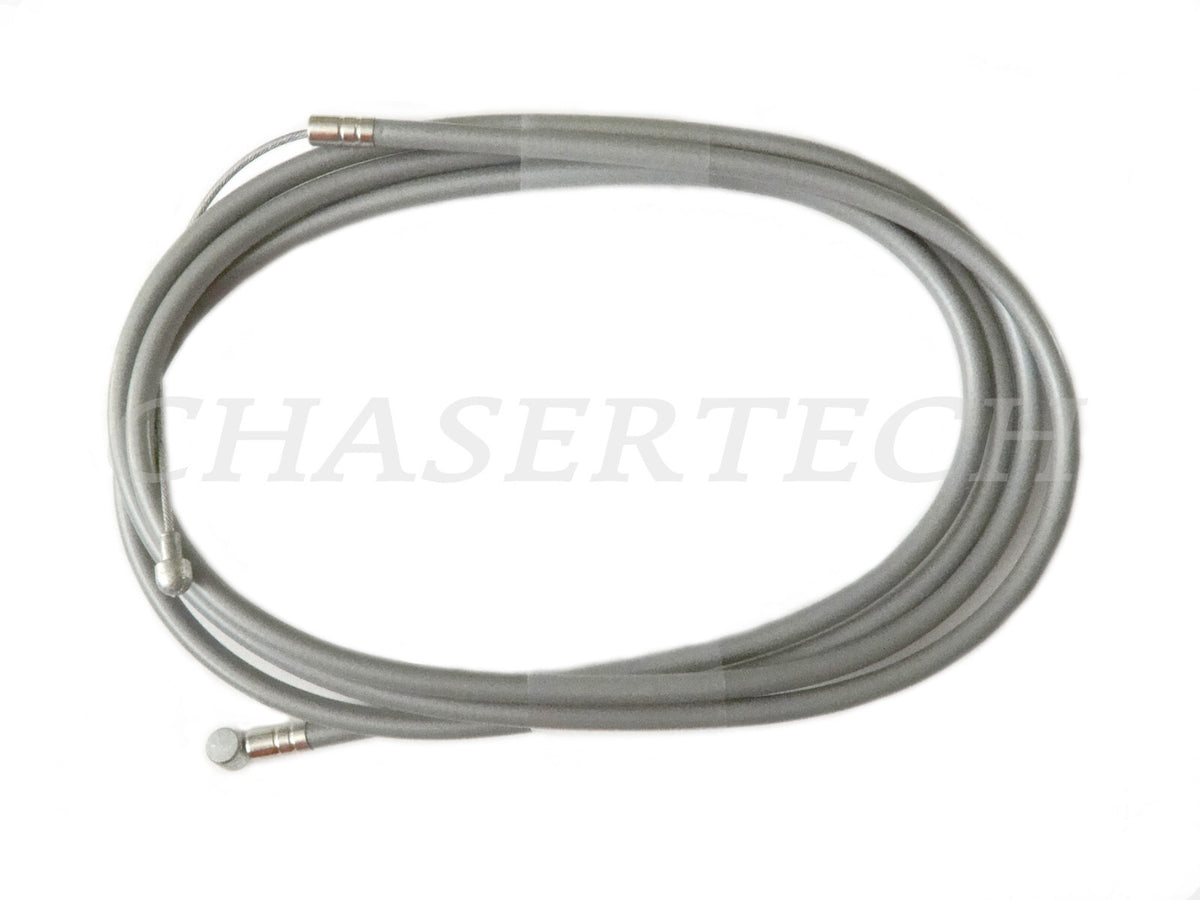 Universal Bicycle Brake Cable with Housing - Silver, 65 Inch Length