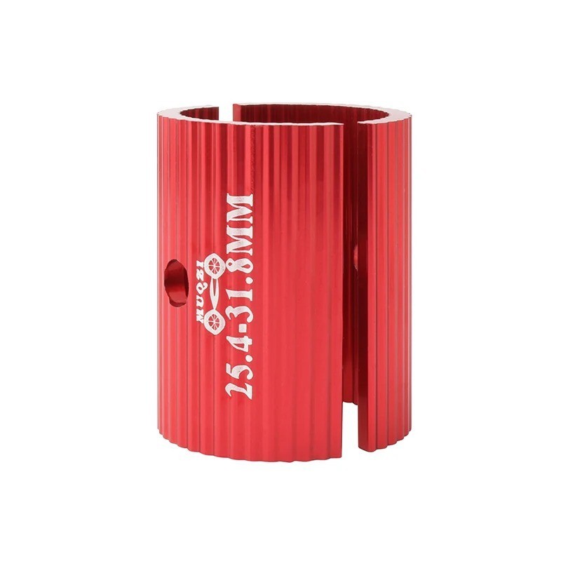 Bike Handlebar Stem Shim Reducer Adapter Aluminum Alloy 25.4-31.8mm to 31.8-35mm