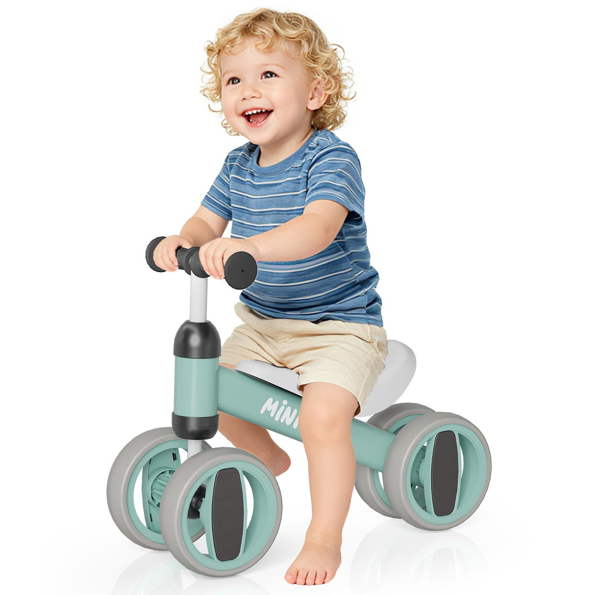 Baby Balance Bike for 12-36 Months Toddler Ride-On Gift with Safety Features