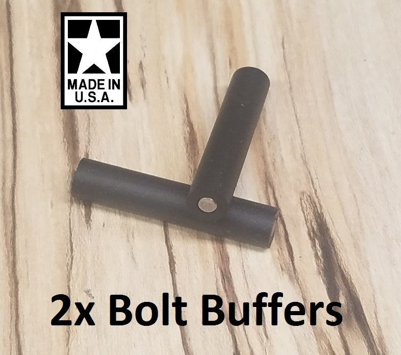 2 Viton & Stainless Steel Bolt Buffer Recoil Pins for Ruger 10/22 & More