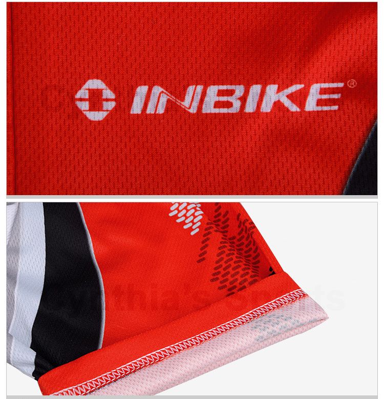Men's Cycling Jersey Short Sleeve Breathable Moisture-Wicking Sports Shirt