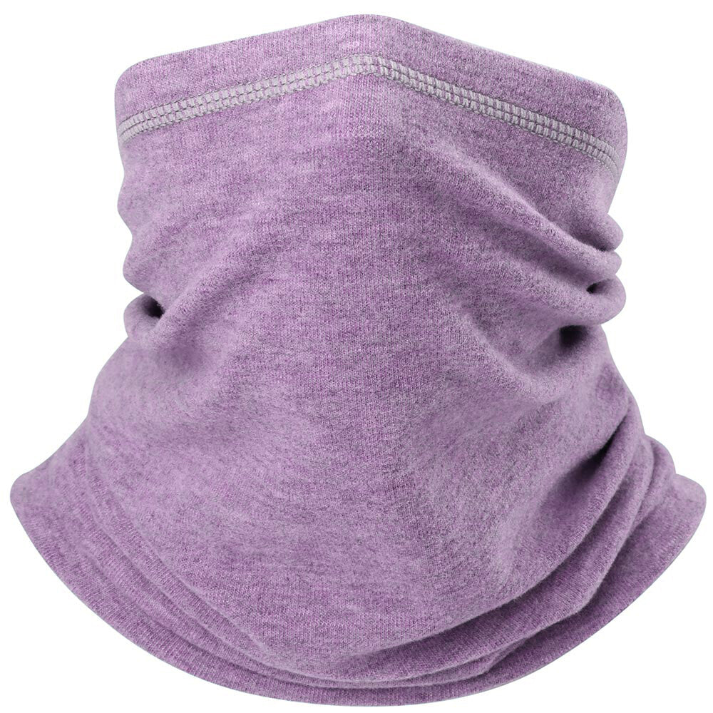Winter Fleece Neck Gaiter Face Mask Scarf for Cold Weather Skiing Cycling