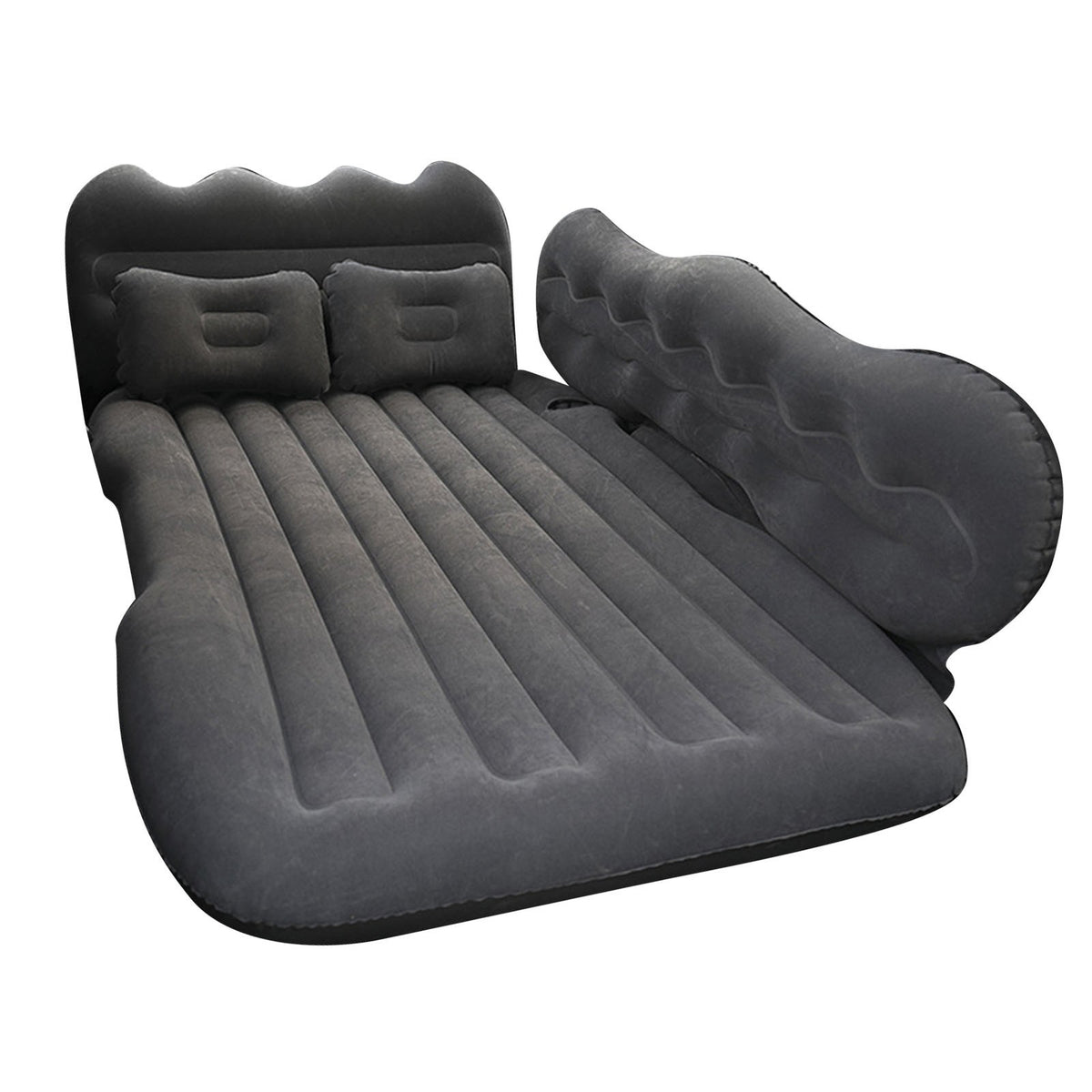 Inflatable Car Travel Bed for SUV Rear Seat - Air Mattress for Camping & Road Trips