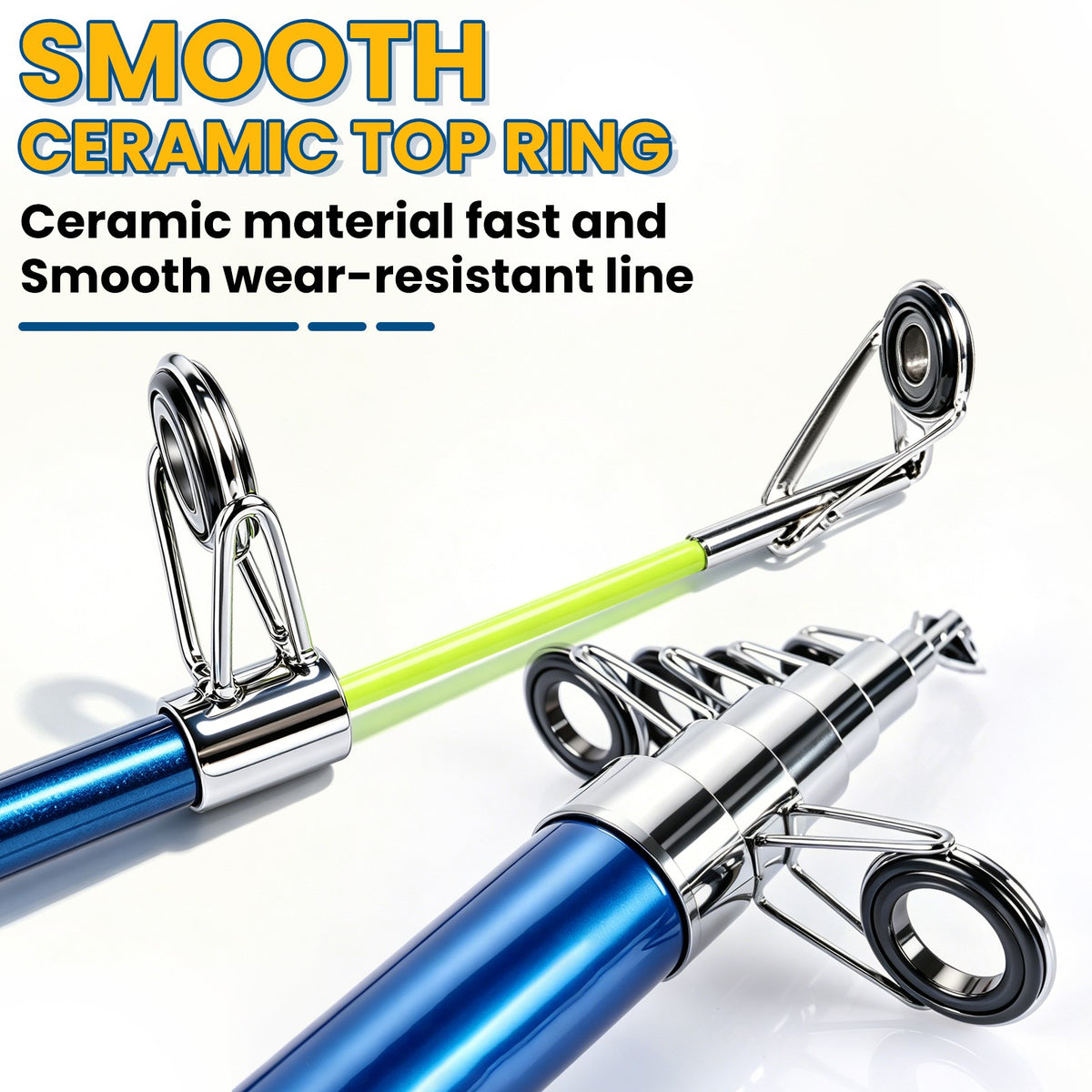 Telescopic Carbon Fiber Fishing Rod High Sensitivity Spinning Rod - Multiple Lengths