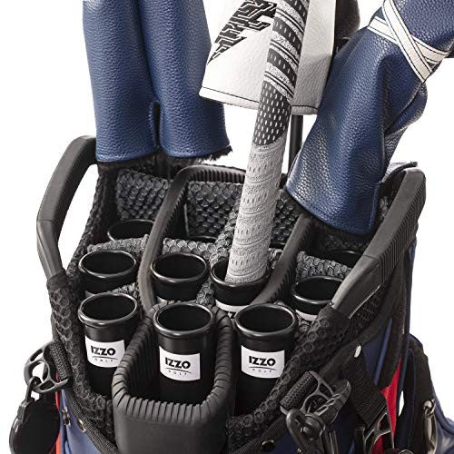 Golf Club Protection Tube - Black Plastic Shaft Cover for Golf Bag