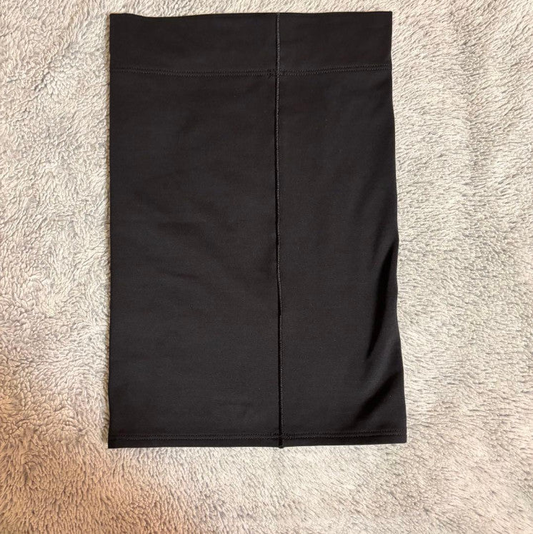 Lightweight Merino Wool Neck Gaiter - Unisex Outdoor Face Cover, Black