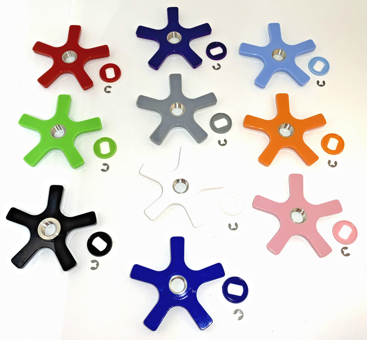 Fishing Reel Star Drag Washer Clip Set for Newell 200 300 400 500 Series Reels