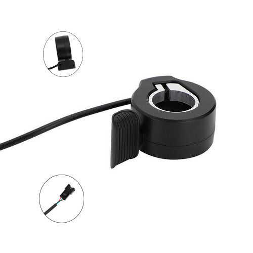 Electric Scooter Throttle Control Assembly, 25mm Black Handlebar Part