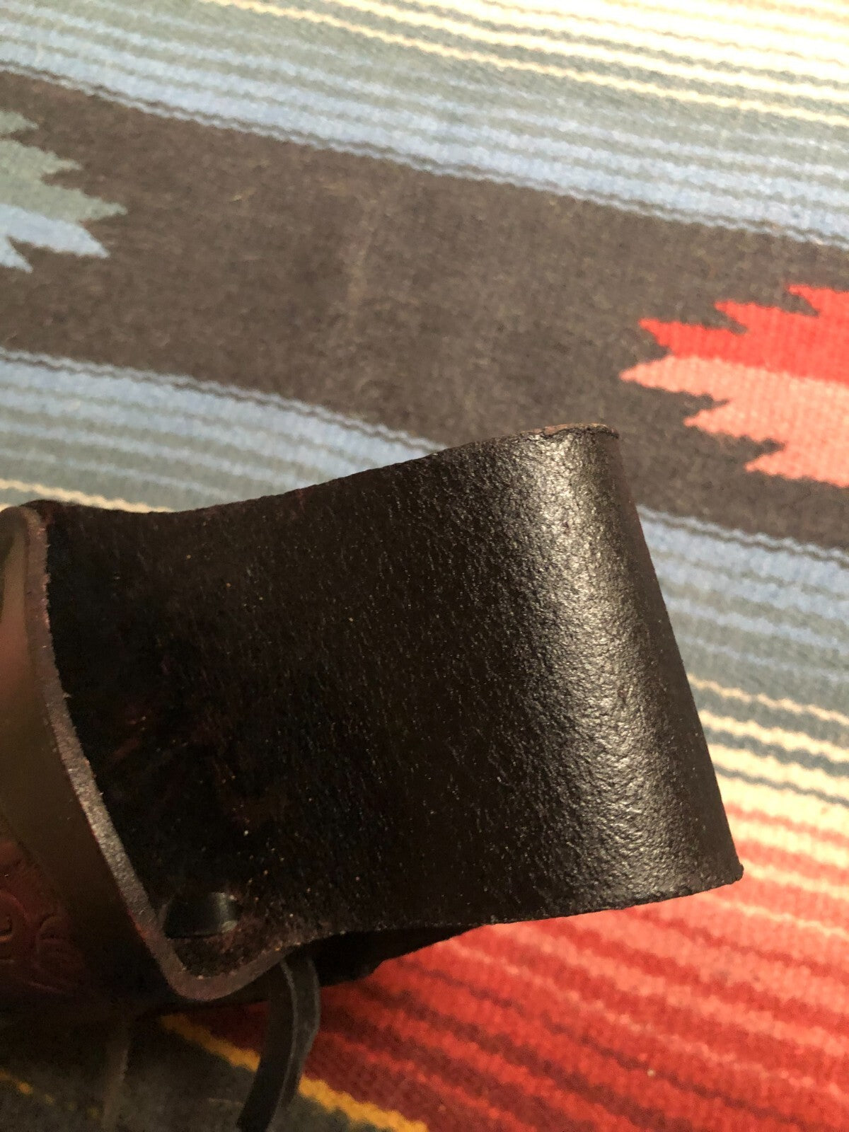 Cowboy Leather Holster for Heritage Rough Rider 22 6.5-inch Pistol - Handcrafted US Made