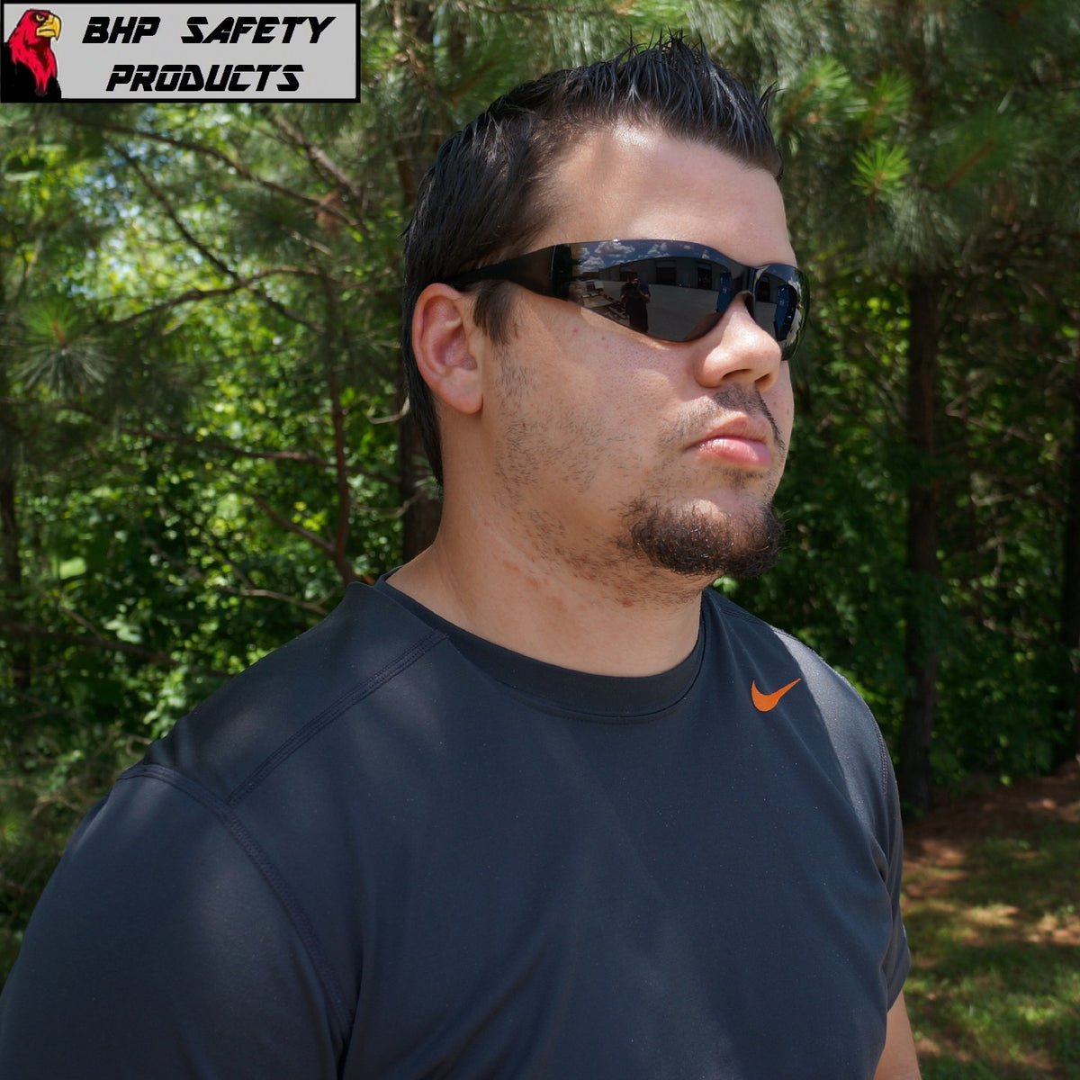 Safety Glasses with Impact-Resistant Polycarbonate Lenses ANSI Z87+
