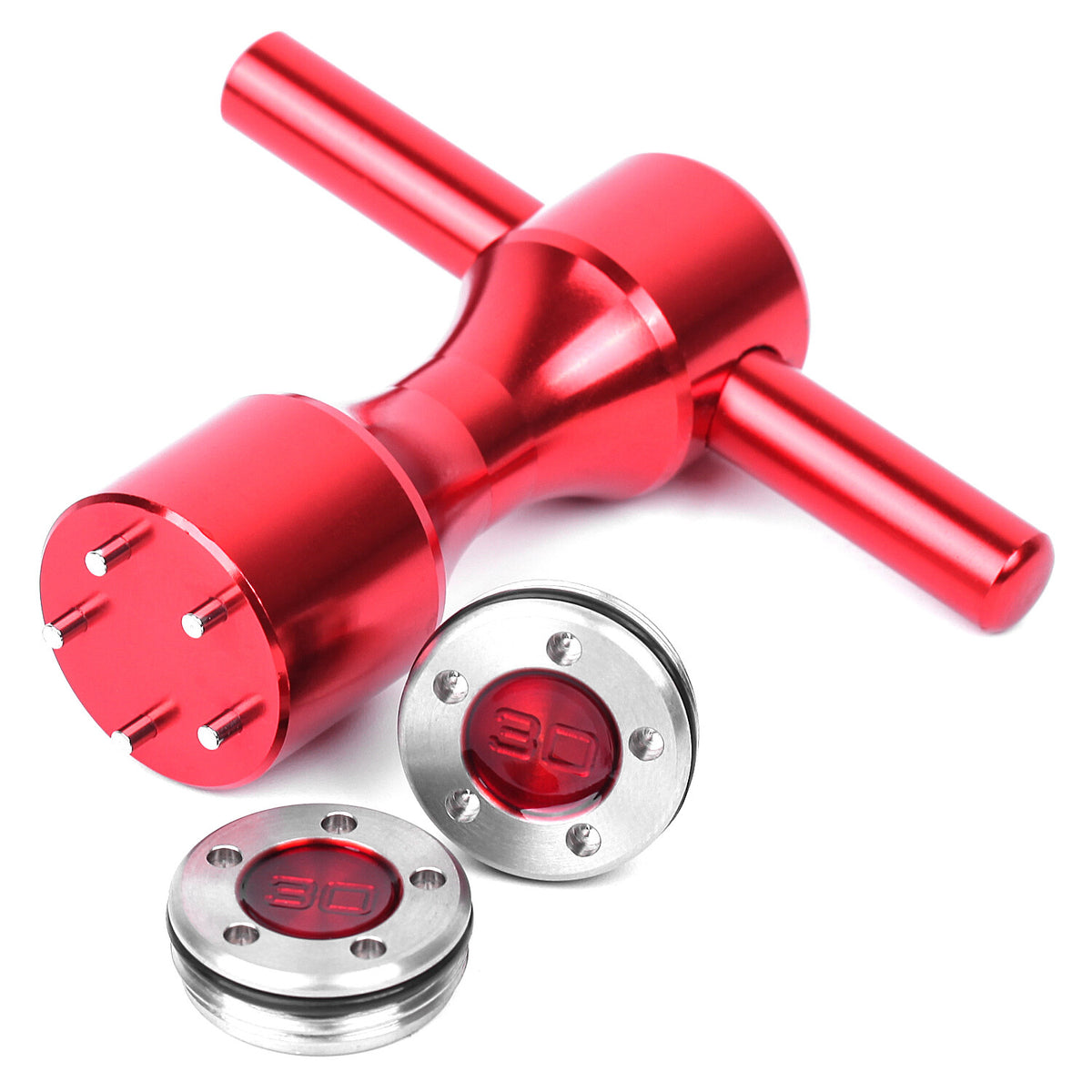 Golf Putter Weights Set with Red Wrench - Compatible with Scotty Cameron & More