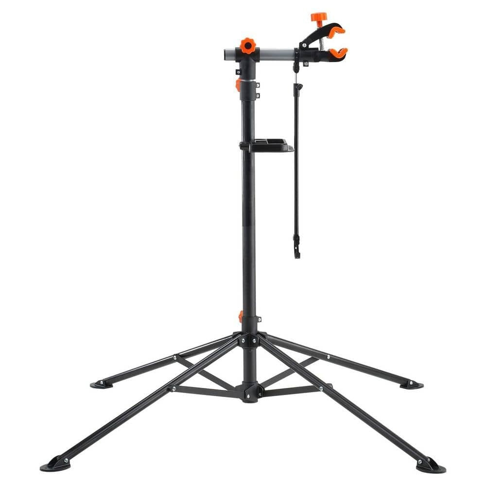 Heavy-Duty Bike Repair Stand 80 Lb Capacity - Adjustable Steel Bicycle Support